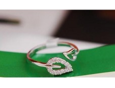 Fake diamond ring